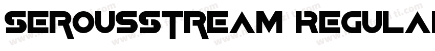 SerousStream Regular字体转换